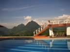 La Pintada Pool Overlooking Mountains - Medellin Pueblo Tour (344kb)